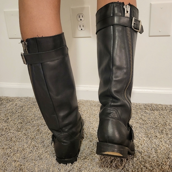 Aldo Genuine Leather Mid-Calf Boots - Size 7 - Picture 3 of 8